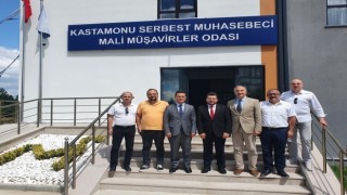 Rektör Topaldan Kastamonu SMMMOya ziyaret
