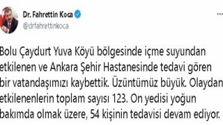 Sağlık Bakanı Koca, zehirlenme vakalarında son sayıyı açıkladı