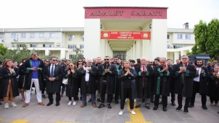Sakaryada avukatlar öldürülen meslektaşları için toplandı