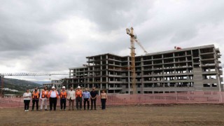 Samsun Şehir Hastanesi yüzde 55e ulaştı