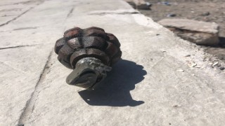 Samsunda el bombası bulundu