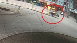 Samsunda kazalar KGYS kameralarında