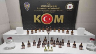 Samsunda sahte içki ele geçirildi