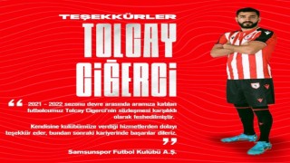 Samsunsporda Tolcay Ciğerci ile yollar ayrıldı