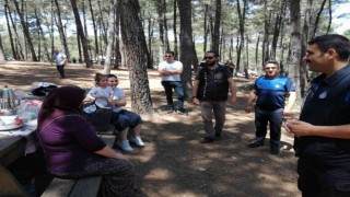 Sancaktepede Aydos Ormanında orman yangınlarına karşı denetim
