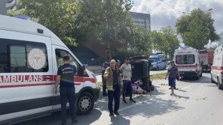 Sancaktepede kurban kesimi dönüşü feci kaza: 4 yaralı
