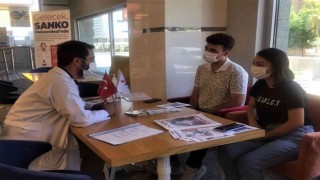 SANKO Üniversitesi tanıtım günleri yoğun ilgi görüyor