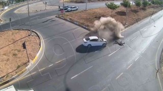 Şanlıurfadaki kazalar şehir polis kamerasında