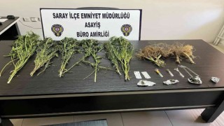 Saray polisinden uyuşturucu operasyonu