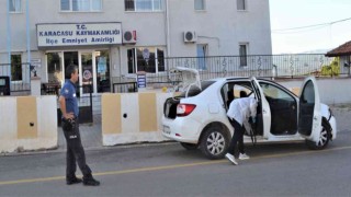 Şebeke liderinin aracında arama yapıldı
