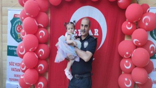 Şehidin 1 yaşındaki kızı unutulmadı