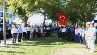 Şehidin ismi caddeye verildi