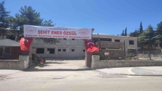 Şehit Enes Özgülün adı çocuk destek merkezine verildi