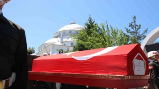 Şehit Teğmen Ömer Faruk Civelek, son yolculuğuna uğurlandı