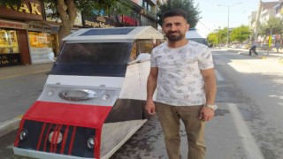 Şehit yakını güneş enerjili araç tasarladı