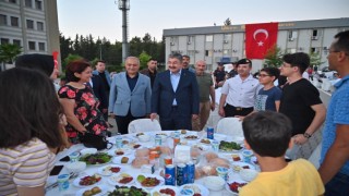 Şehit yakınları ve gazilerin adına onur yemeği düzenlendi
