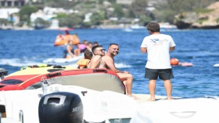 Şentürk ailesi tatilde