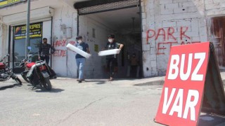 Sıcak havada buz satışları patladı