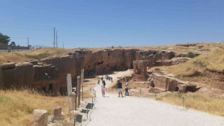 Sıcaklar arttı, Dara Antik Kentine ziyaretçi azaldı
