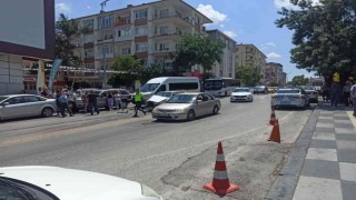 Sincanda trafik kazası: 1 yaralı