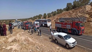Şırnakta yolcu otobüsü ile otomobil çarpıştı: 1 ölü, 12 yaralı