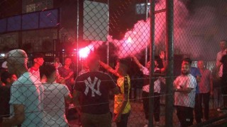 Şişli Kuştepede mahalleli ile polisler futbol turnuvası yaptı