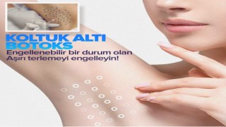 Sosyal yaşantıyı ve öz güveni negatif etkileyen aşırı terleme botoks ile tedavi edilebiliyor