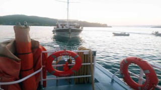 Su alan motor yatı KIYEM ekipleri kurtardı