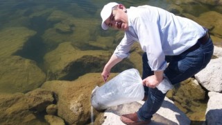 Şuhutta baraj ve göletlere 85 bin adet yavru balık bırakıldı