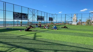 Süleymanpaşalı kadınlardan sabah sporuna büyük ilgi