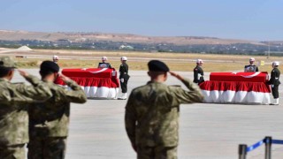Suriye şehitlerinin cenazeleri memleketlerine gönderildi