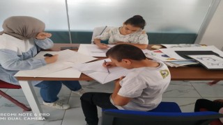 Taşköprü Gençlik Merkezi, atölye çalışmalarıyla göz doldurdu