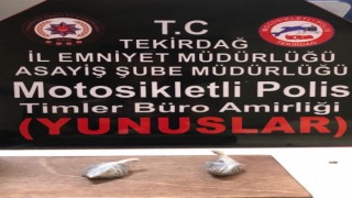 Tekirdağda ruhsatsız silah ve uyuşturucu operasyonu
