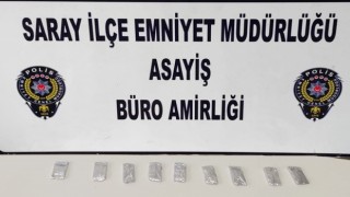 Tekirdağda uyuşturucuya bir darbe daha