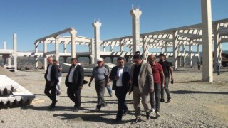 Tekstil Kent Sanayi Sitesi inşaatında sona doğru