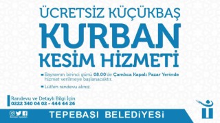 Tepebaşında Kurban Bayramı hazırlıkları sürüyor