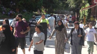 Termal, bayramda yerli ve yabancı turistlerle doldu taştı