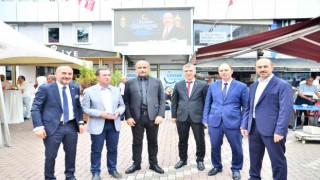 Termede bayramlaşma töreni
