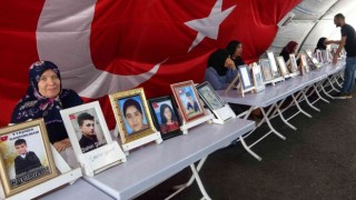 Terör mağduru ailelerin evlat nöbeti bin 57nci gününde
