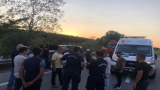 Tır ile hafifi ticari araç çarpıştı: 2 yaralı