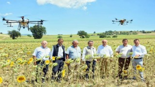 Tırtılla mücadelede kazanan çiftçi oldu