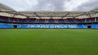 Trabzonsporun stadyumu yeni sezona hazırlanıyor