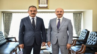 Türk Eğitim-Sen Genel Başkanı Geylandan Bakan Özere ziyaret