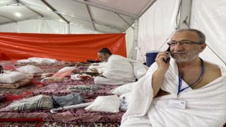 Türk hacı adayları Arafatta çadırlarına yerleşti
