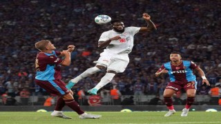 Turkcell Süper Kupa: Trabzonspor: 1 - Sivasspor: 0 (İlk yarı)
