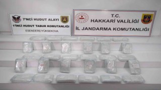 Türkiye-İran sınırında metamfetamin ele geçirildi