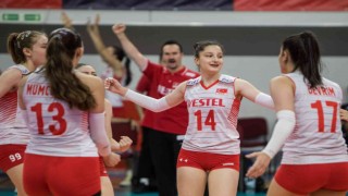 U17 Milli Voleybol Takımı üst üste ikinci kez Avrupa ikincisi