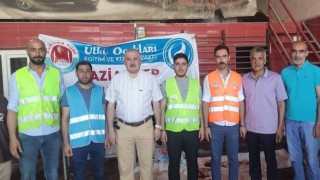 Ülkü Ocakları bayramda 750 ailenin ocağını şenlendirdi