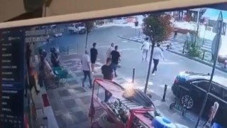 Ümraniyede feci kaza: Motosiklet sürücüsü metrelerce sürüklendi