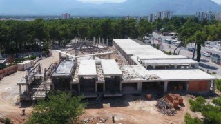 Uncalı Mezarlığında yenileme çalışması sona yaklaştı